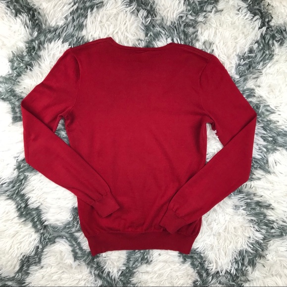 Ralph Lauren Sport Women’s Sweater Small Red - Picture 7 of 8